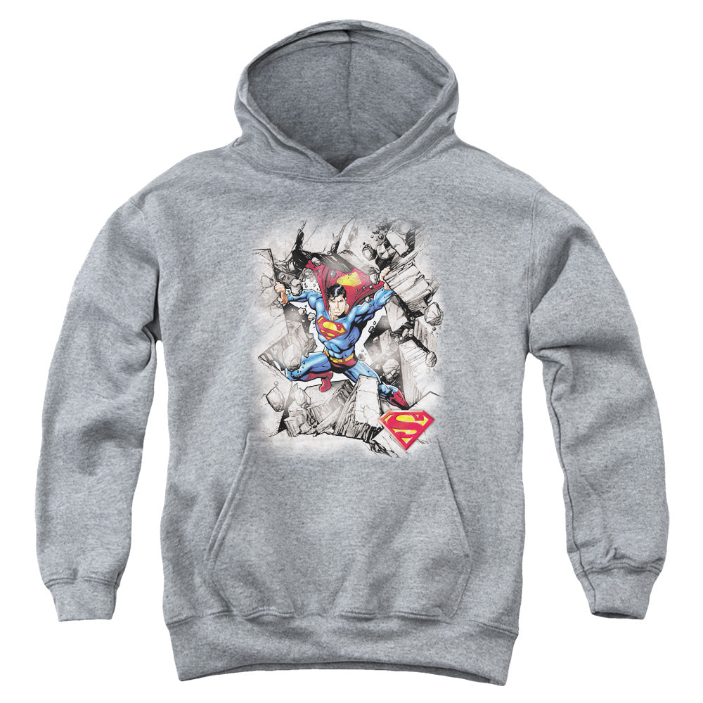 Superman Break Through Youth Hoodie