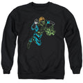 Green Lantern Neon Lantern Crewneck Sweatshirt