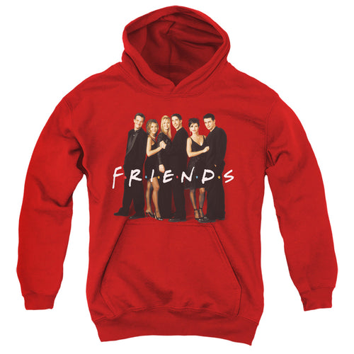 Friends Cast In Black Youth Hoodie