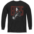Elvis Presley Red Guitarman Youth Long Sleeve T-Shirt