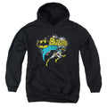 Batman Batgirl Halftone Youth Hoodie