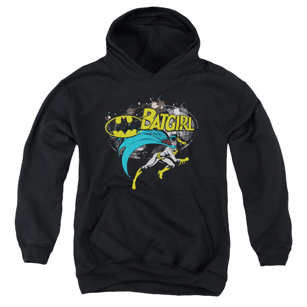 Batman Batgirl Halftone Youth Hoodie