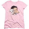 Betty Boop Wink Wink Womens T-Shirt