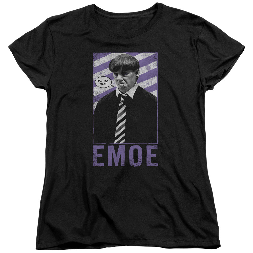 The Three Stooges Emoe Womens T-Shirt