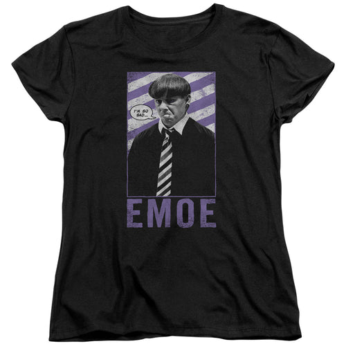 The Three Stooges Emoe Womens T-Shirt