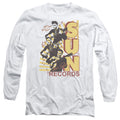 Sun Records Tri Elvis Long Sleeve T-Shirt