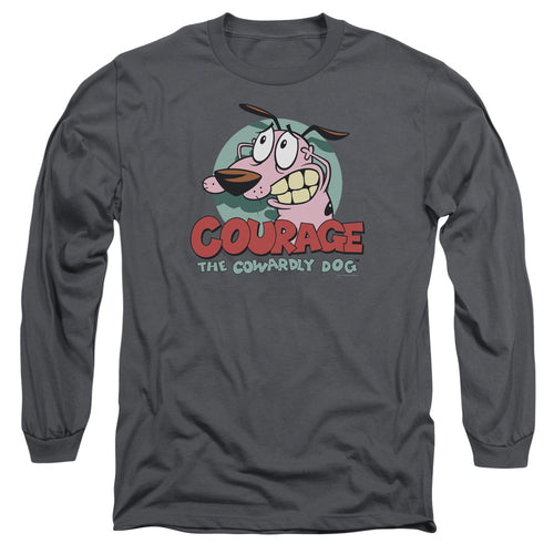 Courage the Cowardly Dog Courage Long Sleeve T-Shirt