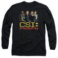 CSI: Miami The Cast In Black Long Sleeve T-Shirt