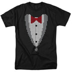 Big Bang Theory Pixelated Tux T-Shirt