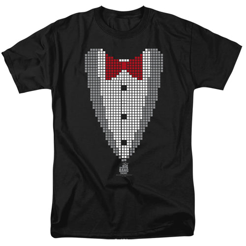 Big Bang Theory Pixelated Tux T-Shirt