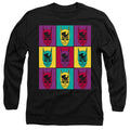 Batman Warhol Batman Long Sleeve T-Shirt