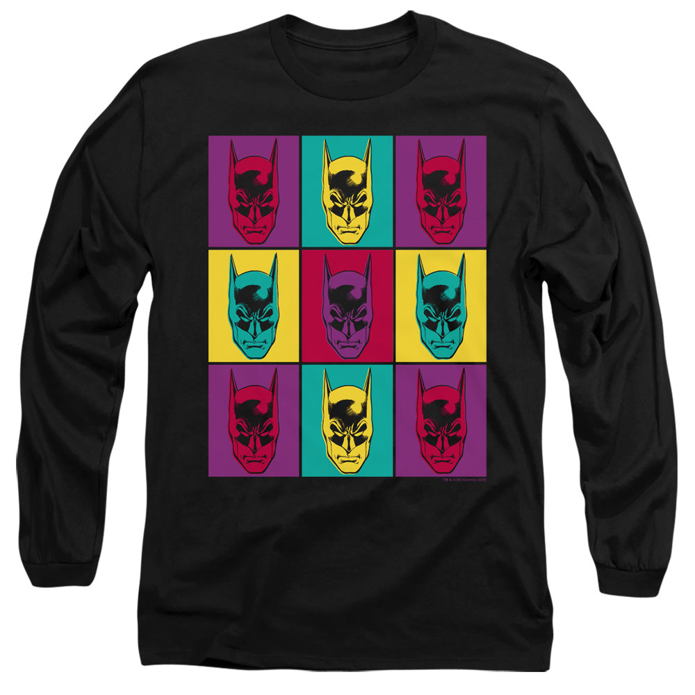 Batman Warhol Batman Long Sleeve T-Shirt