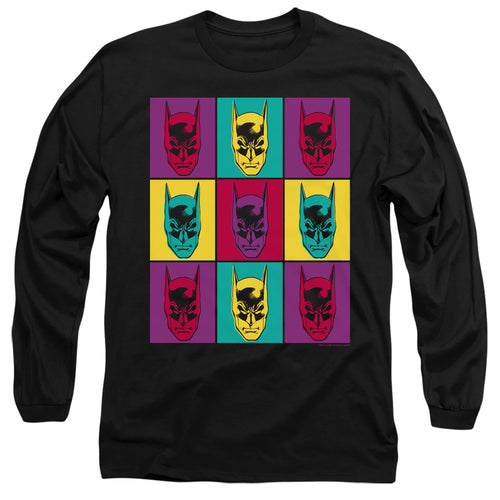 Batman Warhol Batman Long Sleeve T-Shirt