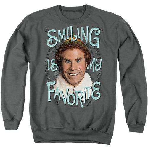 Elf Smiling Crewneck Sweatshirt