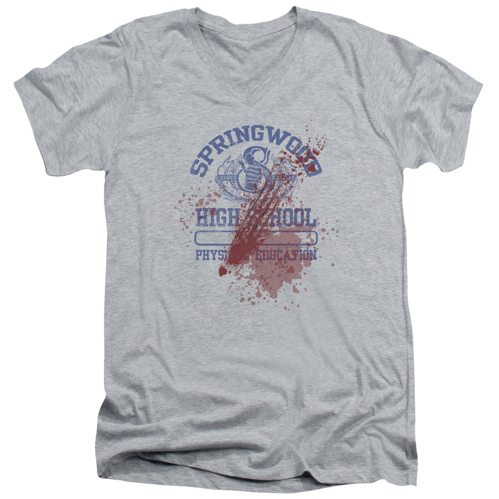 A Nightmare on Elm Street Springwood High Victim V-Neck T-Shirt