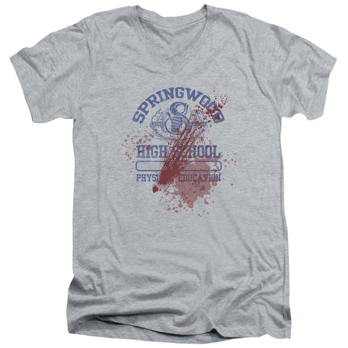 A Nightmare on Elm Street Springwood High Victim V-Neck T-Shirt