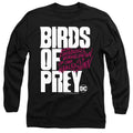 Birds of Prey Birds Of Prey Logo Long Sleeve T-Shirt