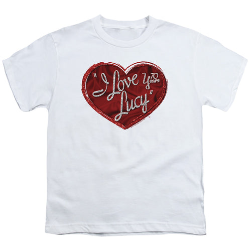 I Love Lucy Red Glitter 75 Youth/Toddler T-Shirt