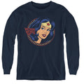 Wonder Woman WW75 Starburst Portrait Youth Long Sleeve T-Shirt