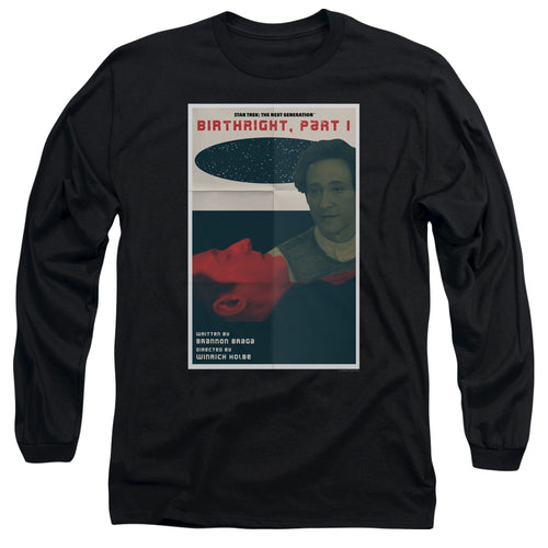 Star Trek Birthright Part I Black Long Sleeve T-Shirt
