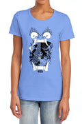 Samurai Jack Divisive Charcoal Womens T-Shirt