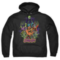Scooby-Doo And Shaggy Chased by Monsters Pullover Hoodie