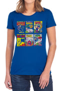 Batman Bm Covers Womens T-Shirt