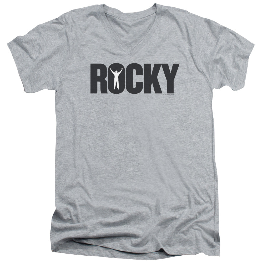 Rocky Logo V-Neck T-Shirt