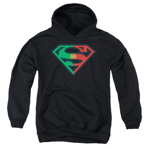 Superman Portugal Shield Youth Hoodie