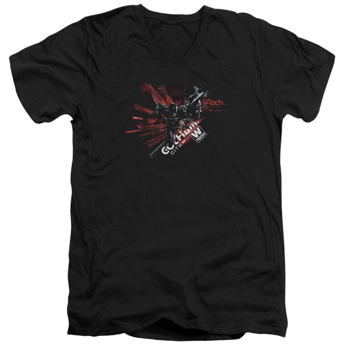 Batman Ak Tech V-Neck T-Shirt