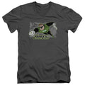 Justice League Space Cop V-Neck T-Shirt