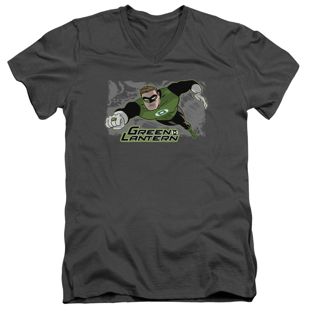 Justice League Space Cop V-Neck T-Shirt