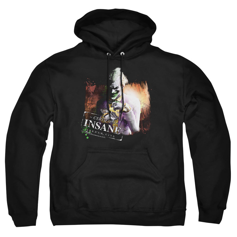 Batman Certified Insane Pullover Hoodie