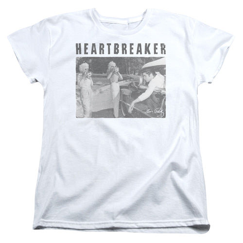 Elvis Presley Heartbreaker Womens T-Shirt