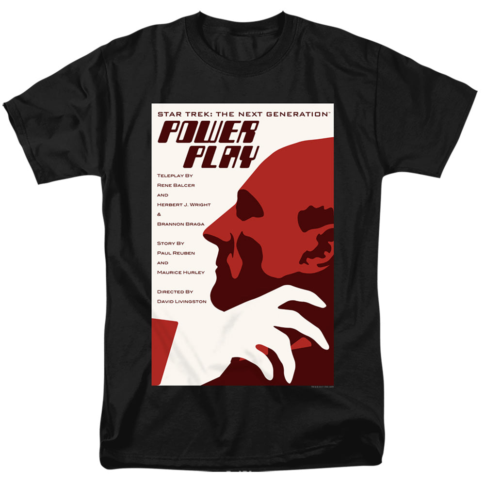 Star Trek Power Play Black T-Shirt