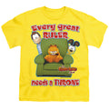 Garfield Throne Youth/Toddler T-Shirt
