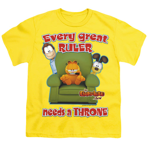 Garfield Throne Youth/Toddler T-Shirt