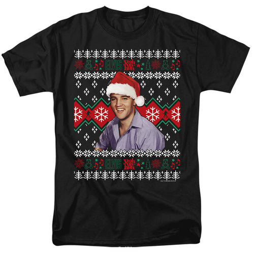 Elvis Presley Ugly Christmas Sweater T-Shirt
