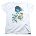 Elvis Presley Peacock Womens T-Shirt