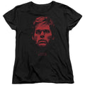 Dexter Bloody Face Womens T-Shirt