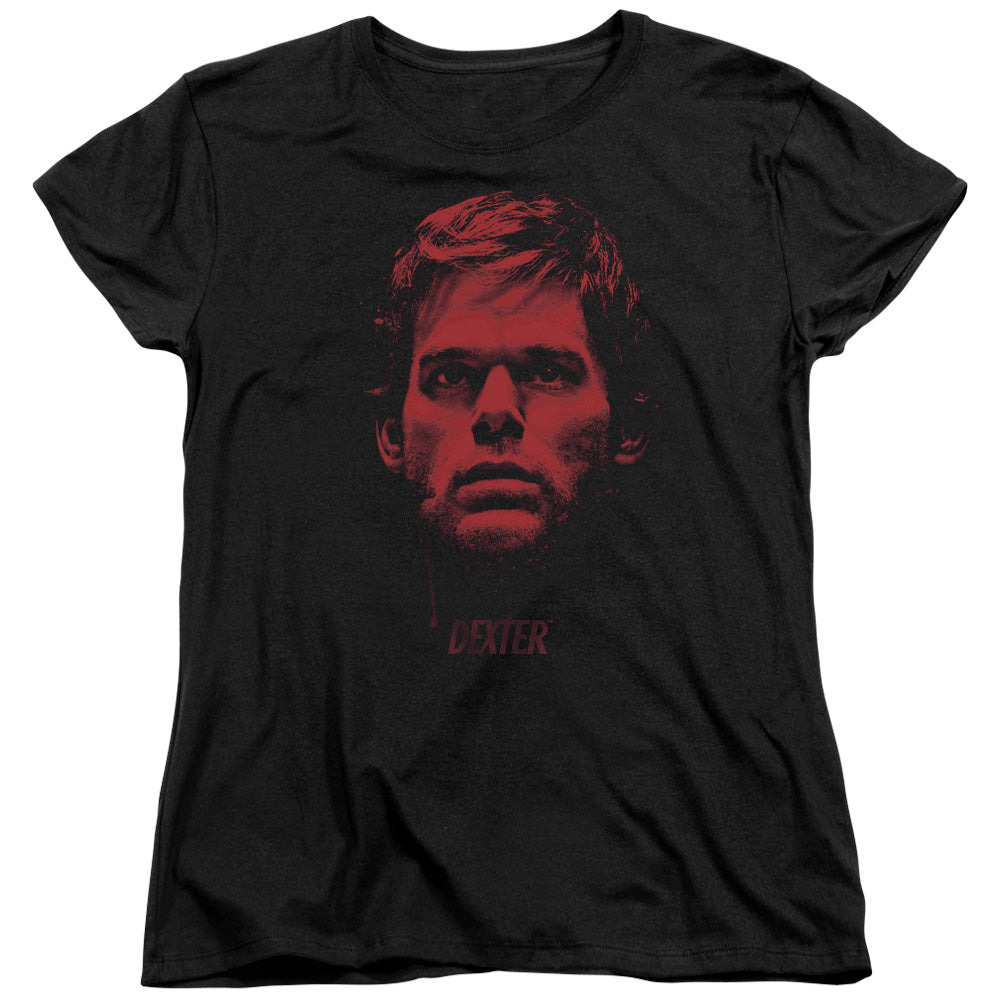 Dexter Bloody Face Womens T-Shirt