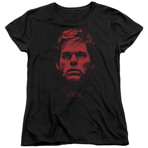Dexter Bloody Face Womens T-Shirt