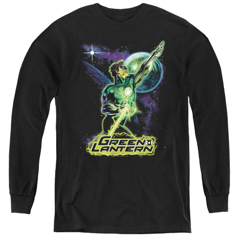 Green Lantern Hal Galaxy Youth Long Sleeve T-Shirt