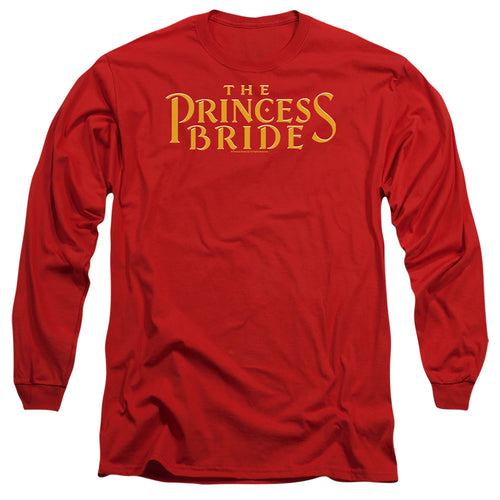 The Princess Bride Logo Red Long Sleeve T-Shirt