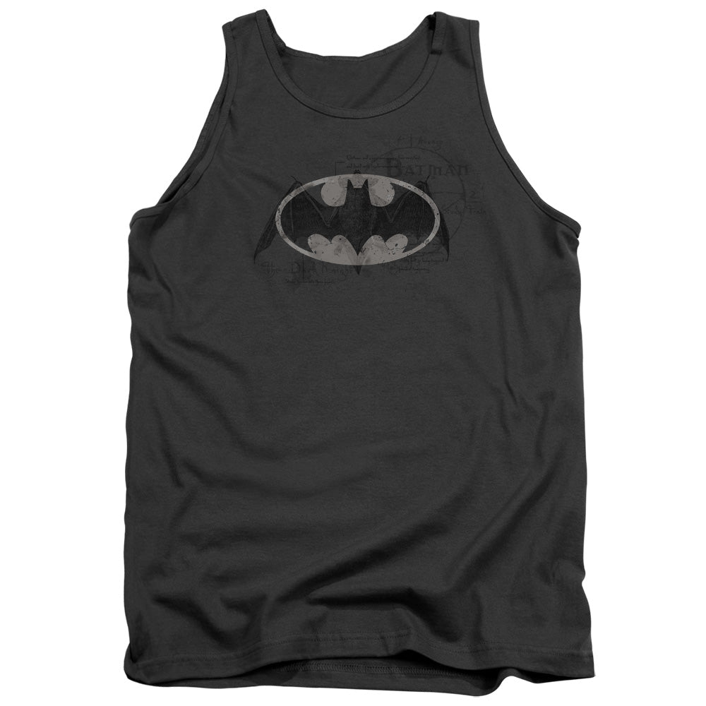 Batman Arcane Bat Logo Tank Top