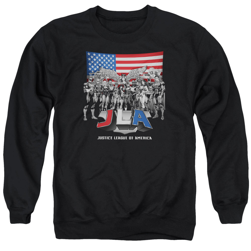 Justice League All American League Crewneck Sweatshirt