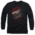 Dexter Blood Never Lies Long Sleeve T-Shirt