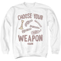 Clue Choose Your Weapon Vintage Crewneck Sweatshirt