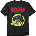 Batman Batman And Robin Spotlight V-Neck T-Shirt