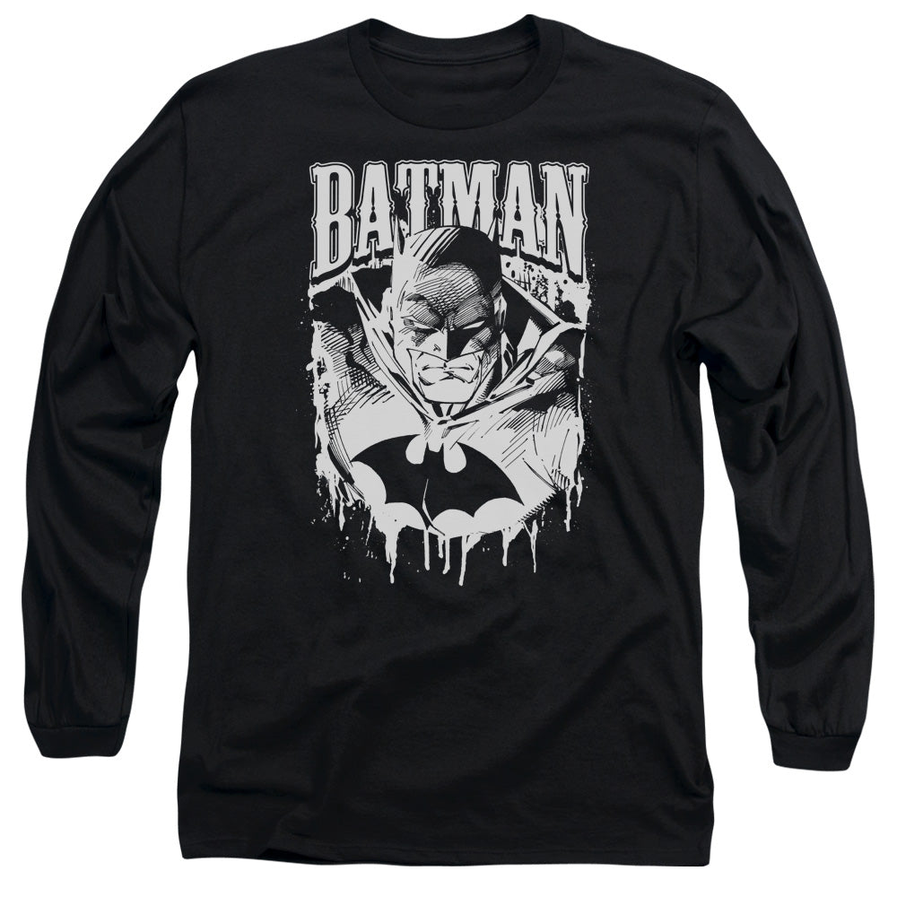 Batman Bat Metal Long Sleeve T-Shirt